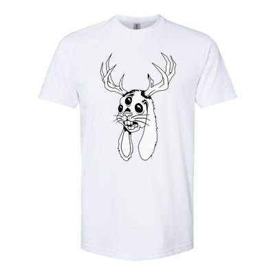 Jackalope Blackwork Softstyle® CVC T-Shirt