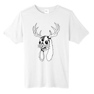 Jackalope Blackwork Tall Fusion ChromaSoft Performance T-Shirt