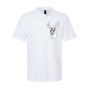 Jackalope Blackwork Softstyle Adult Sport Polo