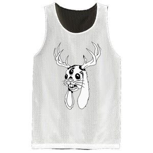 Jackalope Blackwork Mesh Reversible Basketball Jersey Tank