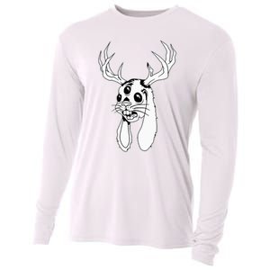 Jackalope Blackwork Cooling Performance Long Sleeve Crew