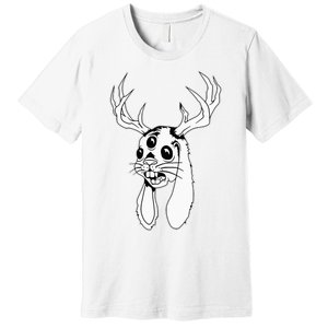 Jackalope Blackwork Premium T-Shirt