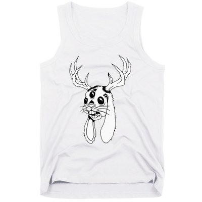 Jackalope Blackwork Tank Top