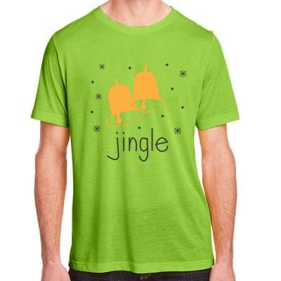 Jingle Bell Jingle All The Way Christmas Gift Adult ChromaSoft Performance T-Shirt