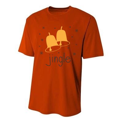 Jingle Bell Jingle All The Way Christmas Gift Performance Sprint T-Shirt