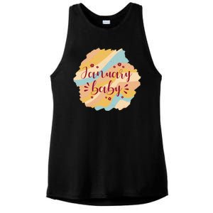 January Baby Ladies PosiCharge Tri-Blend Wicking Tank