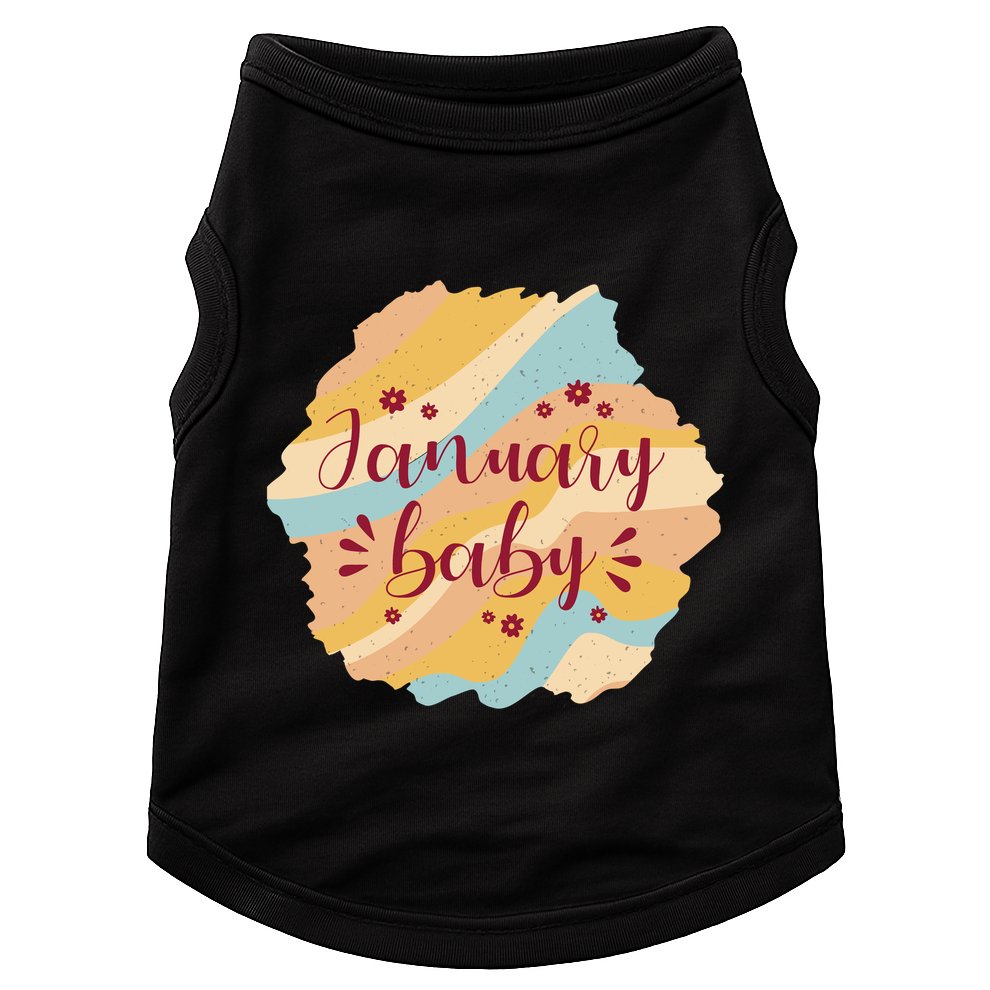 January Baby Doggie Tank