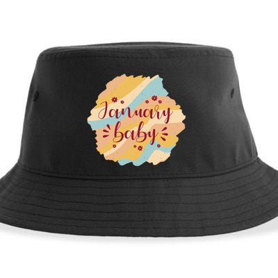 January Baby Sustainable Bucket Hat