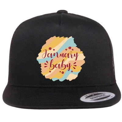 January Baby Flatbill Hat