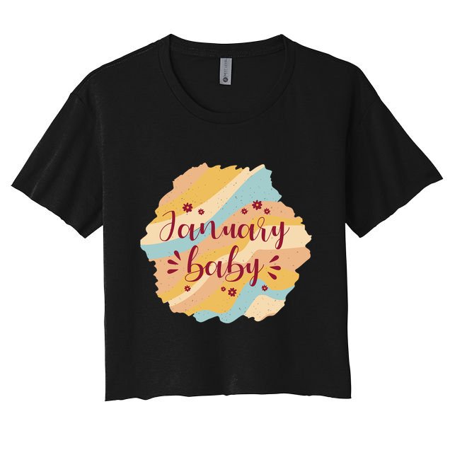January Baby Crop Top