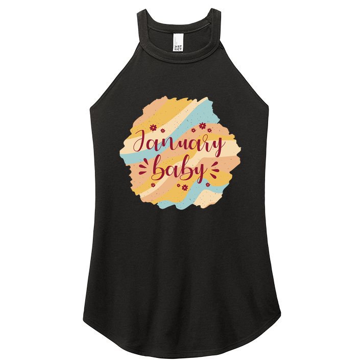 January Baby Women's Perfect Tri Rocker Tank