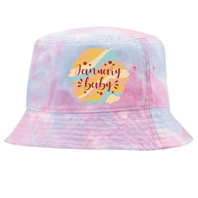 January Baby Tie-Dyed Bucket Hat