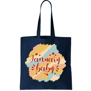 January Baby Tote Bag