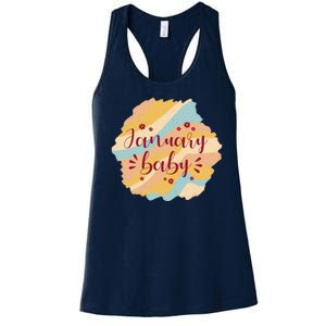 January Baby Women's Racerback Tank