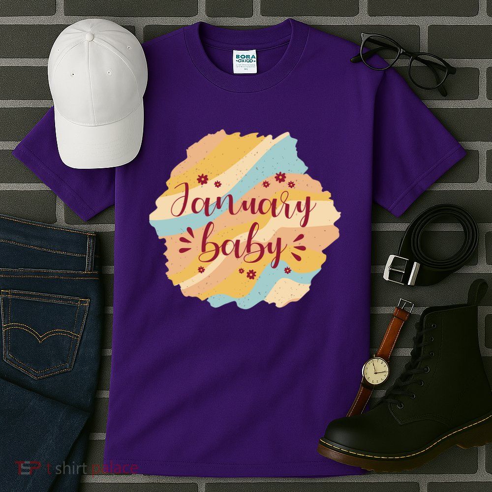January Baby Tall T-Shirt