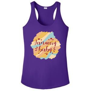 January Baby Ladies PosiCharge Competitor Racerback Tank