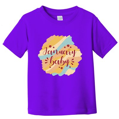 January Baby Toddler T-Shirt