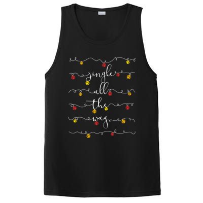 Jingle Bells Jingle All The Way Sleigh Bells Christmas Gift PosiCharge Competitor Tank