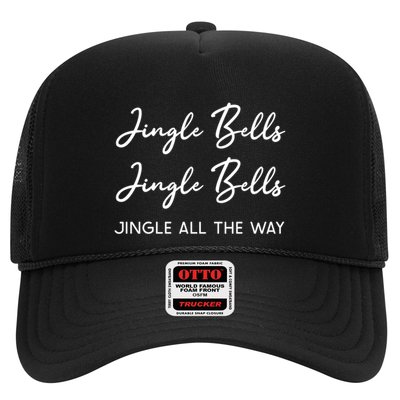Jingle Bells Jingle Bells Jingle All The Way Gift Trucker Hat