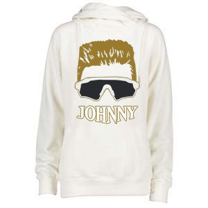 Johnny Barstool Womens Funnel Neck Pullover Hood