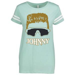 Johnny Barstool Enza Ladies Jersey Football T-Shirt