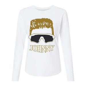 Johnny Barstool Womens Cotton Relaxed Long Sleeve T-Shirt