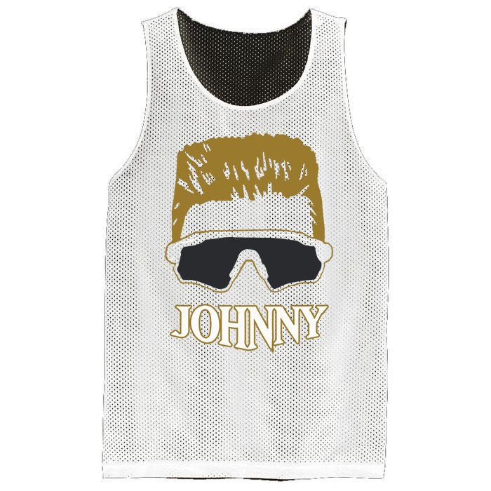 Johnny Barstool Mesh Reversible Basketball Jersey Tank