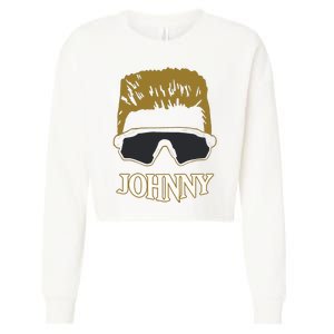 Johnny Barstool Cropped Pullover Crew