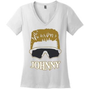 Johnny Barstool Women's V-Neck T-Shirt