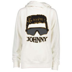 Johnny Barstool Womens Funnel Neck Pullover Hood