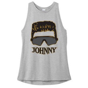 Johnny Barstool Ladies PosiCharge Tri-Blend Wicking Tank