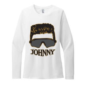 Johnny Barstool Womens CVC Long Sleeve Shirt