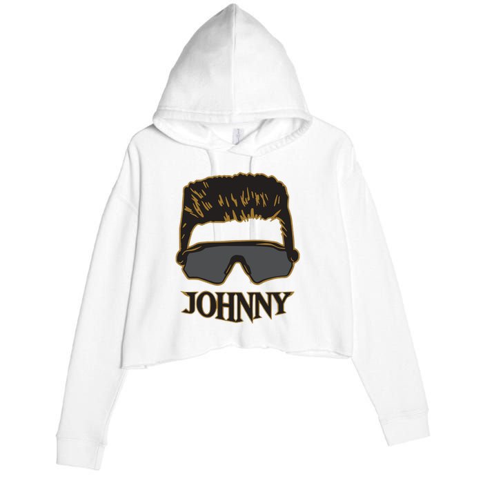 Johnny Barstool Crop Fleece Hoodie