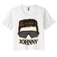 Johnny Barstool Women's Crop Top Tee