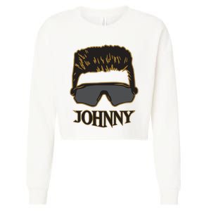 Johnny Barstool Cropped Pullover Crew