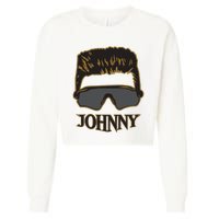 Johnny Barstool Cropped Pullover Crew