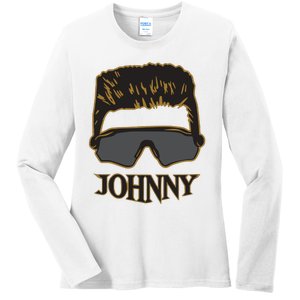 Johnny Barstool Ladies Long Sleeve Shirt