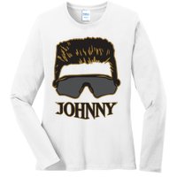 Johnny Barstool Ladies Long Sleeve Shirt