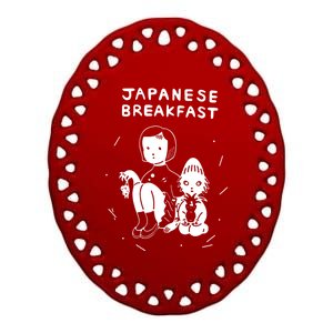 Japanese Breakfast Jbrekkie Jubilee Psychopomp Ceramic Oval Ornament