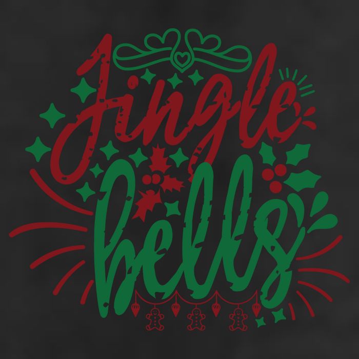 Jingle Bells 7 Panel Mesh Trucker Snapback Hat