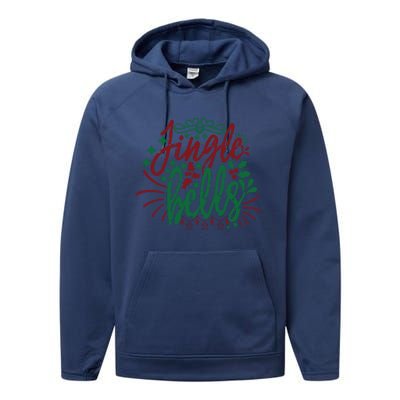 Jingle Bells Performance Fleece Hoodie