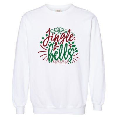 Jingle Bells Garment-Dyed Sweatshirt