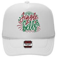 Jingle Bells High Crown Mesh Back Trucker Hat