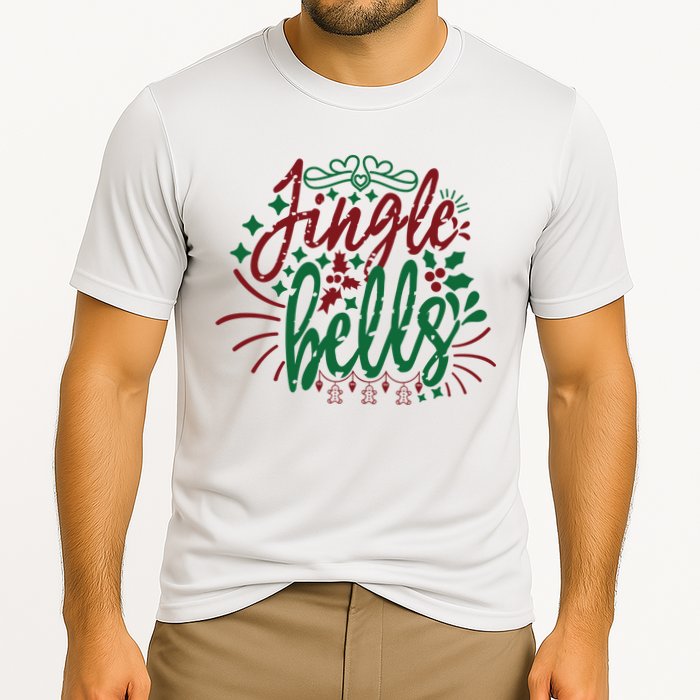 Jingle Bells Cooling Performance Crew T-Shirt