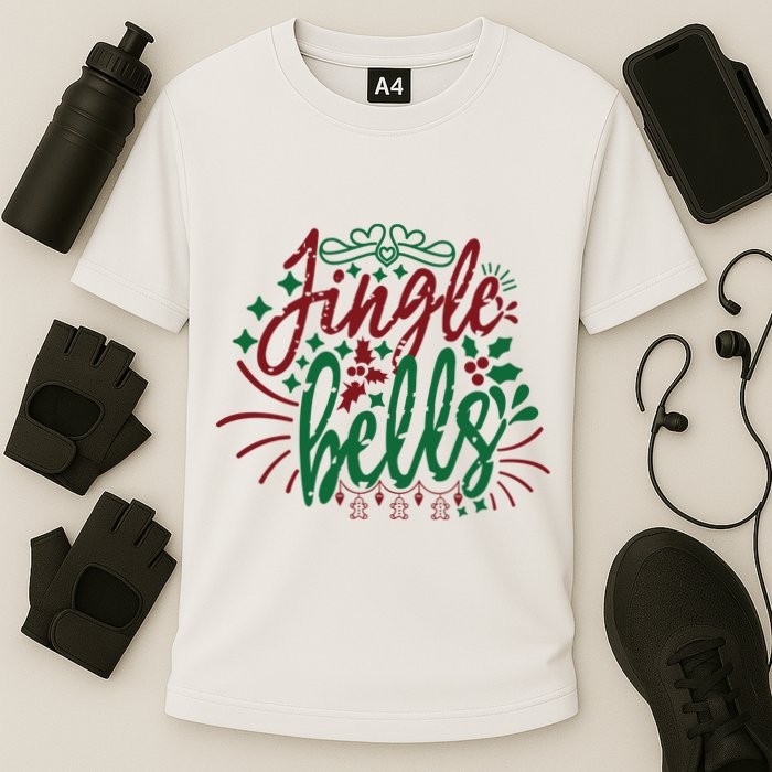 Jingle Bells Cooling Performance Crew T-Shirt