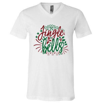 Jingle Bells V-Neck T-Shirt