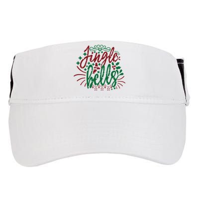 Jingle Bells Adult Drive Performance Visor