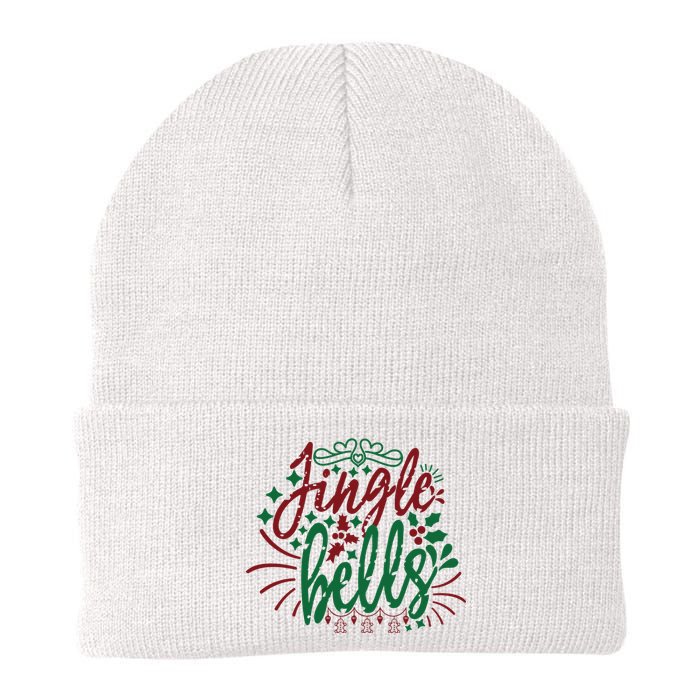 Jingle Bells Knit Cap Winter Beanie