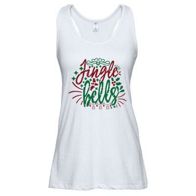 Jingle Bells Ladies Essential Flowy Tank