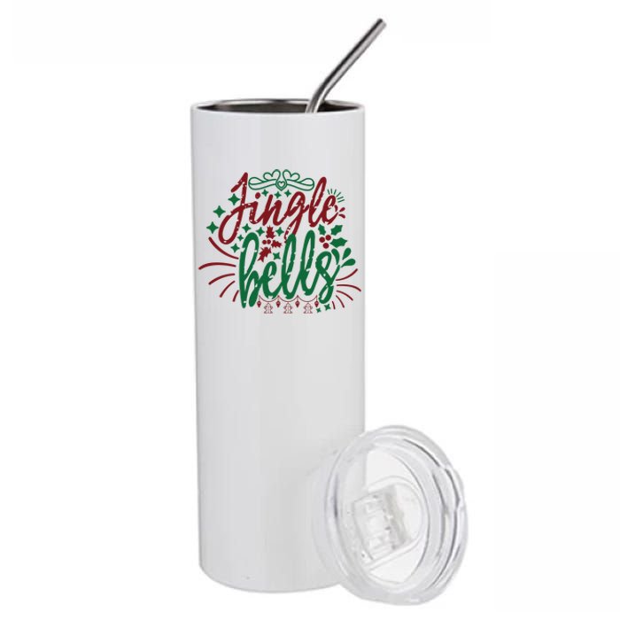 Jingle Bells Stainless Steel Tumbler